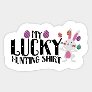 My Lucky Hunting Kids Boy Girl Sticker